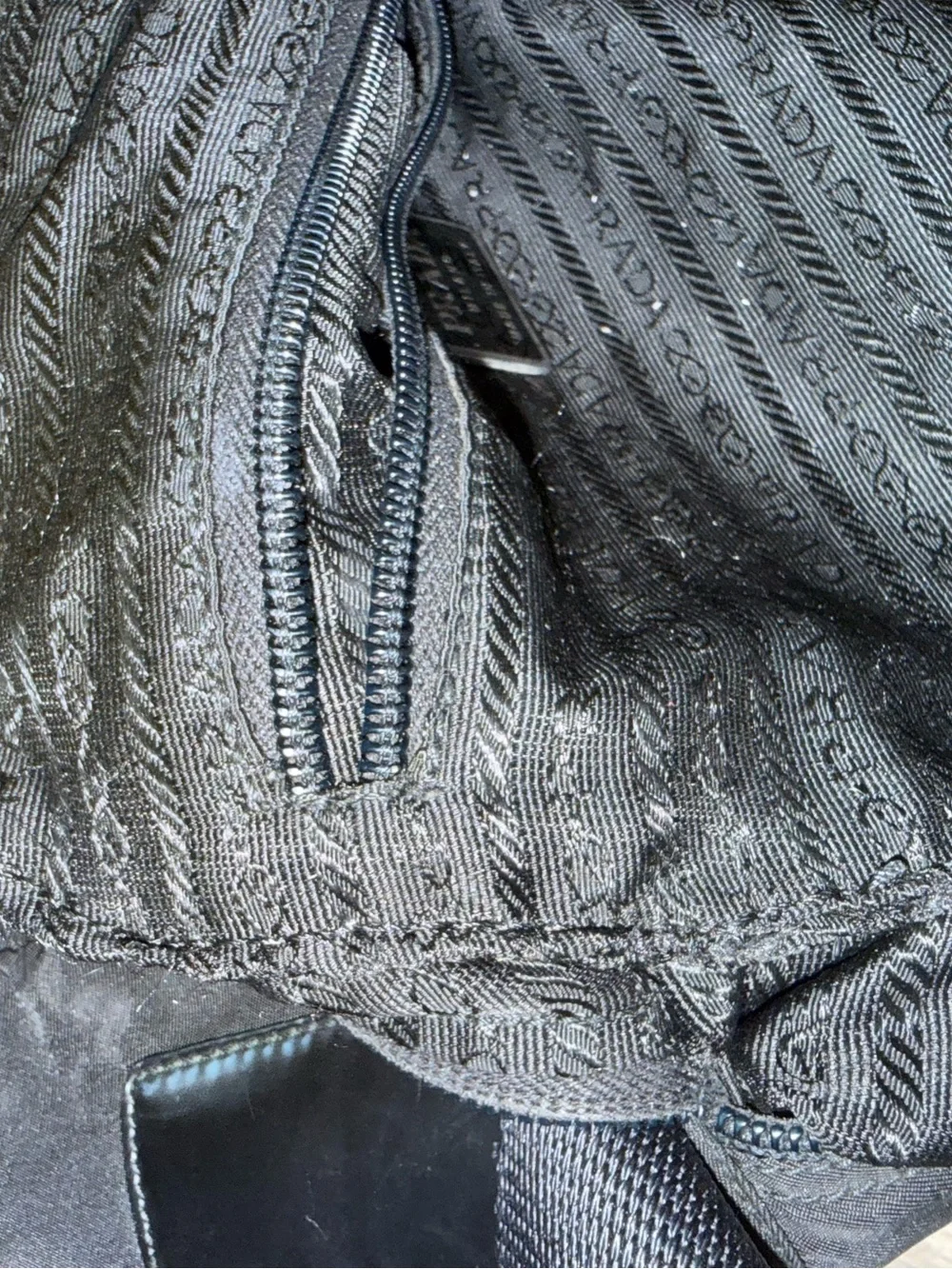 Authentic Prada nylon crossbody